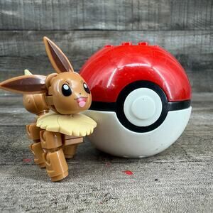 Mega Construx Pokémon Build & Show Eevee Construction Set Figure Building